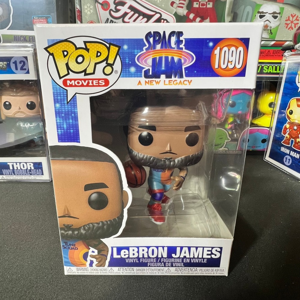 Funko Pop Movies Space Jam A New Legacy LeBron James 1090 Vinyl Figure